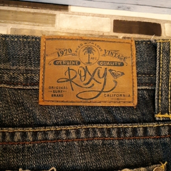 Roxy destressed bootcut bedazzled 3 - Picture 6 of 6